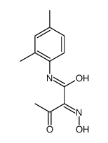 N-(2,4-dimethylphenyl)-2-hydroxyimino-3-oxobutanamide Structure