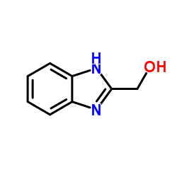 2-羟甲基苯并咪唑结构式