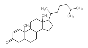 10,13-dimethyl-17-(6-methylheptan-2-yl)-4,5,6,7,8,9,11,12,14,15,16,17-dodecahydrocyclopenta[a]phenanthren-3-one structure