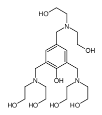 2,4,6-tris[[bis(2-hydroxyethyl)amino]methyl]phenol结构式