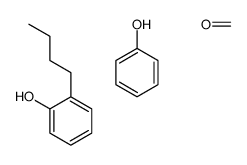 2-butylphenol,formaldehyde,phenol Structure