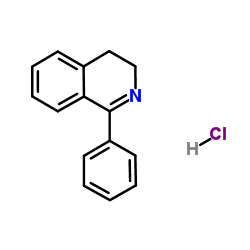 1-苯基-3,4-二氢异喹啉盐酸盐结构式