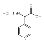 2-AMINO-2-(PYRIDIN-4-YL)ACETIC ACID HYDROCHLORIDE Structure