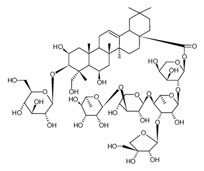 Mi-saponin-B Structure