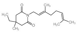 2,6-Piperidinedione,1-(3,7-dimethyl-2,6-octadienyl)-4-ethyl-4-methyl-, (E)- (9CI) picture