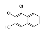 3,4-Dichloro-2-naphthol结构式