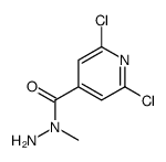 N-Methyl-2,6-dichloroisonicotinic hydrazide structure