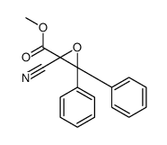 methyl 2-cyano-3,3-diphenyloxirane-2-carboxylate Structure