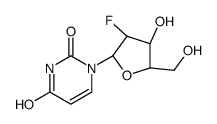 2'-Deoxy-2'-fluoro-L-uridine Structure