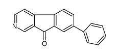 7-phenylindeno[2,1-c]pyridin-9-one Structure