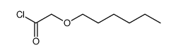 hexyloxy-acetyl chloride Structure