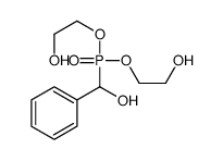 2-[2-hydroxyethoxy-[hydroxy(phenyl)methyl]phosphoryl]oxyethanol结构式