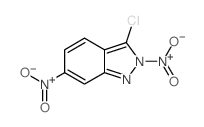 2H-Indazole,3-chloro-2,6-dinitro- Structure