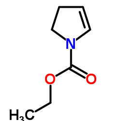 Ethyl 2,3-dihydro-1H-pyrrole-1-carboxylate Structure