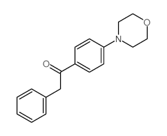 Ethanone,1-[4-(4-morpholinyl)phenyl]-2-phenyl- structure