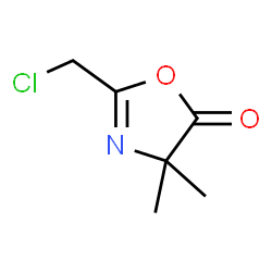 5(4H)-Oxazolone,2-(chloromethyl)-4,4-dimethyl-(9CI)结构式