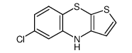 6-chloro-4H-benzo[b]thieno[3,2-e][1,4]thiazine结构式