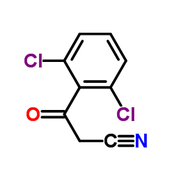 3-(2,6-Dichlorophenyl)-3-oxopropanenitrile structure