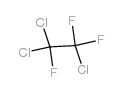 1,1,2-Trichlorotrifluoroethane Structure