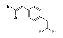 1,4-bis(2,2-dibromoethenyl)benzene结构式