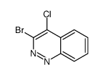 3-Bromo-4-chloro-cinnoline Structure