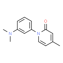 2(1H)-Pyridinone,1-[3-(dimethylamino)phenyl]-4-methyl-(9CI) picture