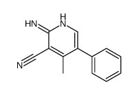 2-amino-4-methyl-5-phenylpyridine-3-carbonitrile结构式