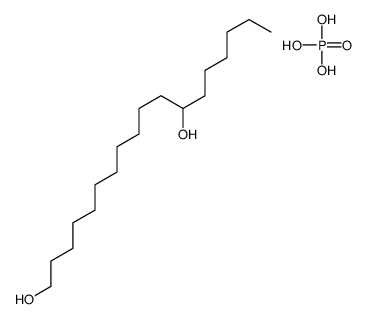 1,12-Octadecanediol, phosphate structure