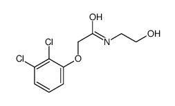 2-(2,3-dichlorophenoxy)-N-(2-hydroxyethyl)acetamide Structure