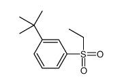 1-tert-butyl-3-ethylsulfonylbenzene结构式