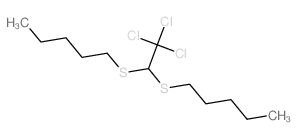 Pentane,1-[[2,2,2-trichloro-1-(pentylthio)ethyl]thio]- picture