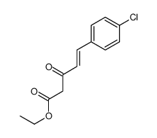 ethyl 5-(4-chlorophenyl)-3-oxopent-4-enoate Structure