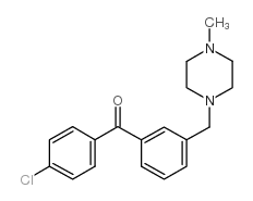 4'-CHLORO-3-(4-METHYLPIPERAZINOMETHYL) BENZOPHENONE图片