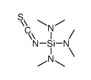 N-[bis(dimethylamino)-isothiocyanatosilyl]-N-methylmethanamine Structure