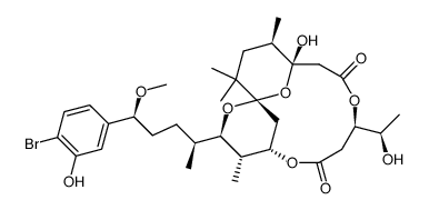 19-bromodebromoaplysiatoxin Structure