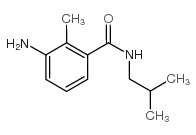 3-amino-2-methyl-N-(2-methylpropyl)benzamide结构式