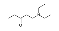 1-Penten-3-one, 5-(diethylamino)-2-methyl Structure