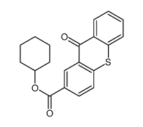 cyclohexyl 9-oxothioxanthene-2-carboxylate Structure