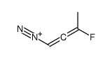 3-fluorobuta-1,2-diene-1-diazonium Structure