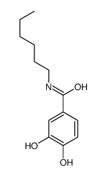 N-hexyl-3,4-dihydroxybenzamide Structure