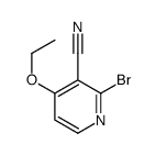 2-bromo-4-ethoxypyridine-3-carbonitrile Structure