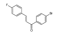 4-FLUORO-4'-BROMOCHALCONE Structure