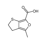 2,3-Dihydro-4-methylthieno<2,3-c>furan-6-carbonsaeure Structure