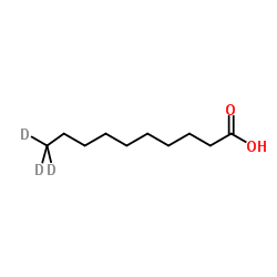 (10,10,10-2H3)Decanoic acid structure