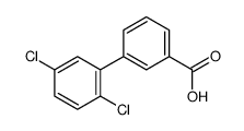 2’,5’-二氯联苯-3-羧酸结构式