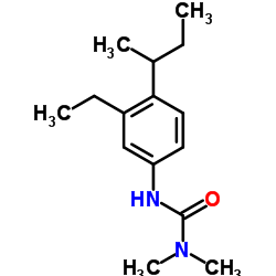 3-(4-butan-2-yl-3-ethylphenyl)-1,1-dimethylurea Structure