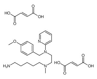 N'-(5-AMINOPENTYL)-N-(4-METHOXYBENZYL)-N'-METHYL-N-2-PYRIDINYL-1,2-ETHANEDIAMINE, DIMALEATE SALT picture