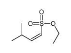 ethyl 3-methylbut-1-ene-1-sulfonate Structure