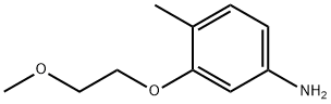 3-(2-Methoxyethoxy)-4-methylaniline Structure