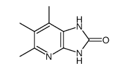 5,6,7-trimethyl-1H-imidazo[4,5-b]pyridin-2(3H)-one Structure